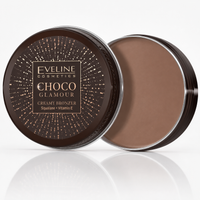 Eveline Choco Glamour Bronzer Cremos N02, cu squalane și vitamina E, 20 g