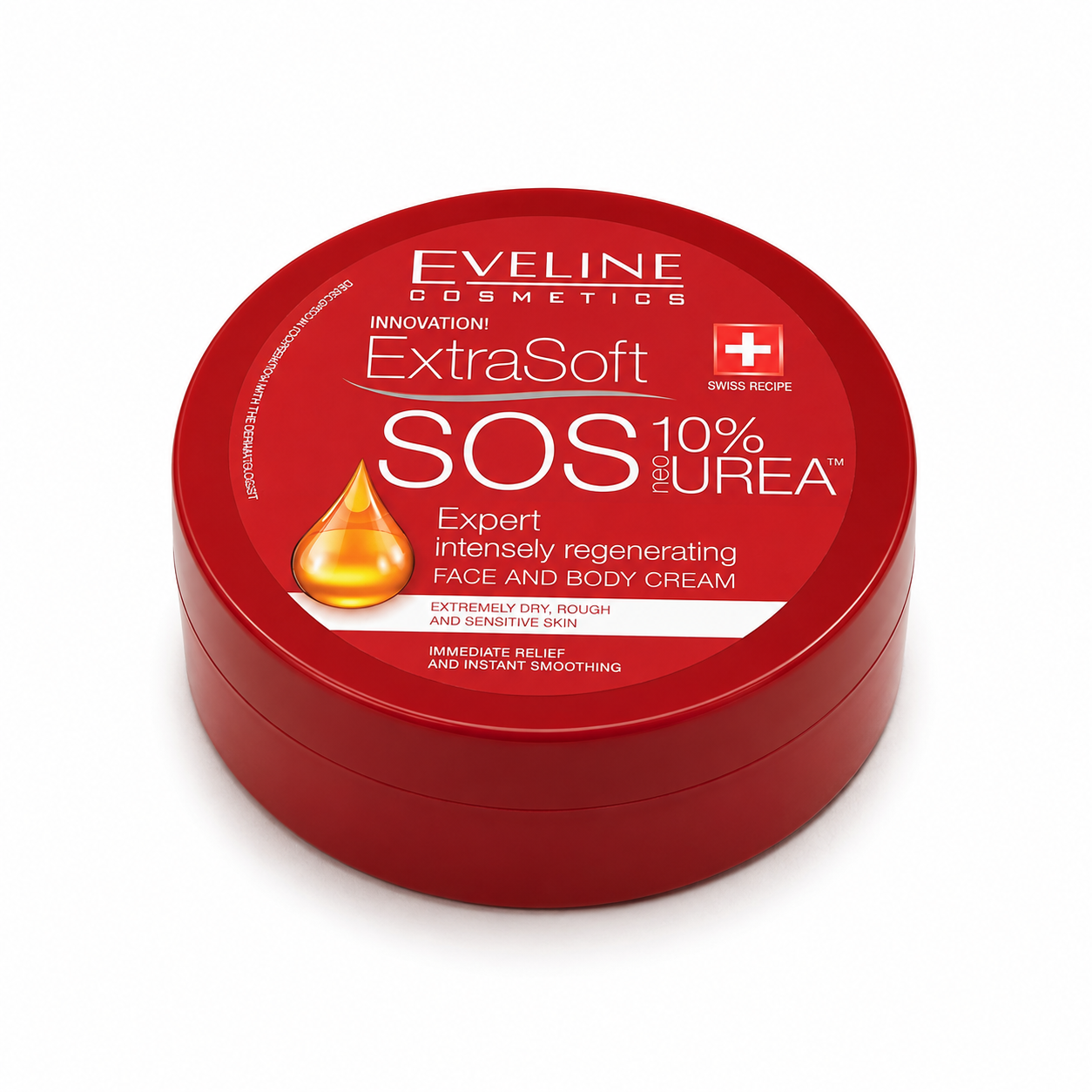 Eveline Extra Soft Cremă SOS cu 10% Uree 175 ml, piele foarte uscată, față și corp