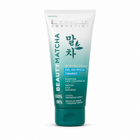 Eveline Beauty Matcha Gel Purifiant de Curățare a Feței 150 ml, cu matcha și cica, pentru ten gras și mixt
