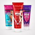 Set Eveline Slim Extreme 4D 3 produse – Termo-Activator + Ser Scalpel + Ser de Noapte, 250 ml fiecare