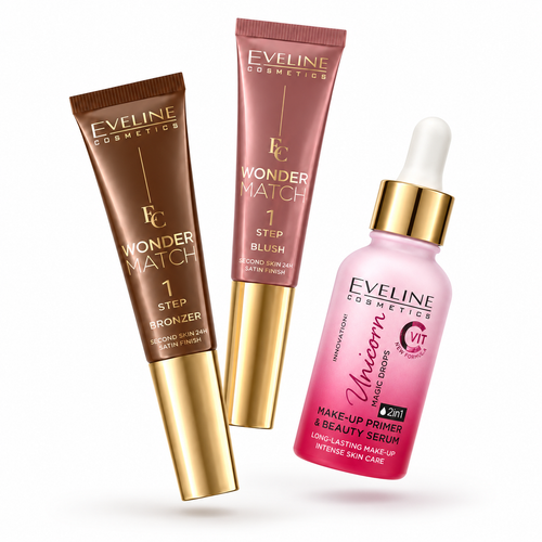 Eveline Wonder Match – Bronzer, Blush, Highlighter și Seturi