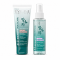 Set Eveline Beauty Matcha – Peeling Enzimatic 75 ml + Toner Spray 110 ml, exfoliere și hidratare