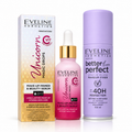 Set Eveline Machiaj – Primer Unicorn Magic Drops 2în1 cu Vitamina C 30 ml + Spray Fixator Machiaj Better Than Perfect 100 ml
